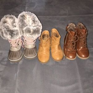 Girls boot lot